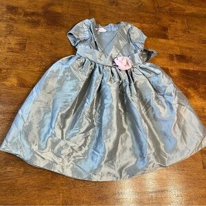 Marmellata Classics kids gray chiffon dress size 3t